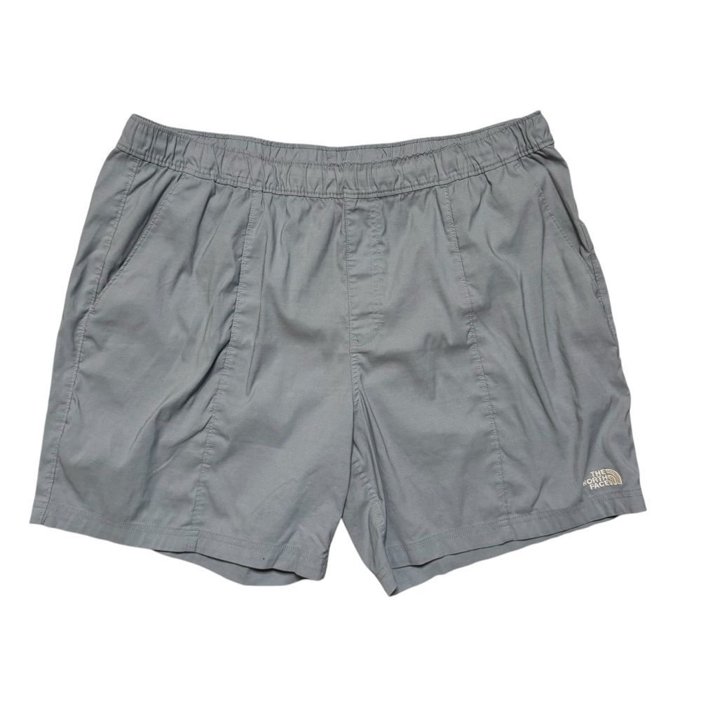 The North Face Men's Light Blue Classic V Elastic Drawstring Shorts Size XXL
